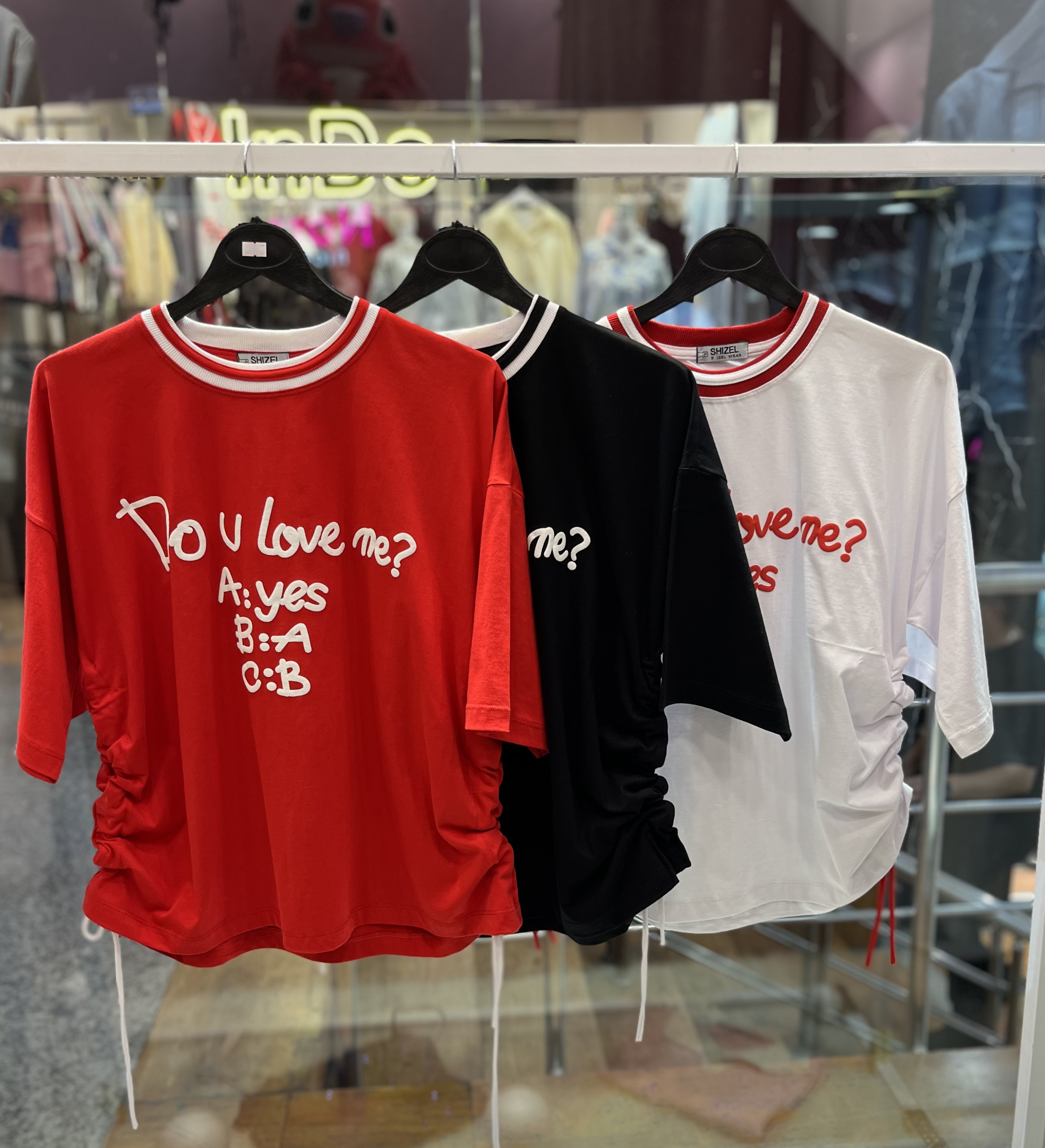 تیشرت do u love me