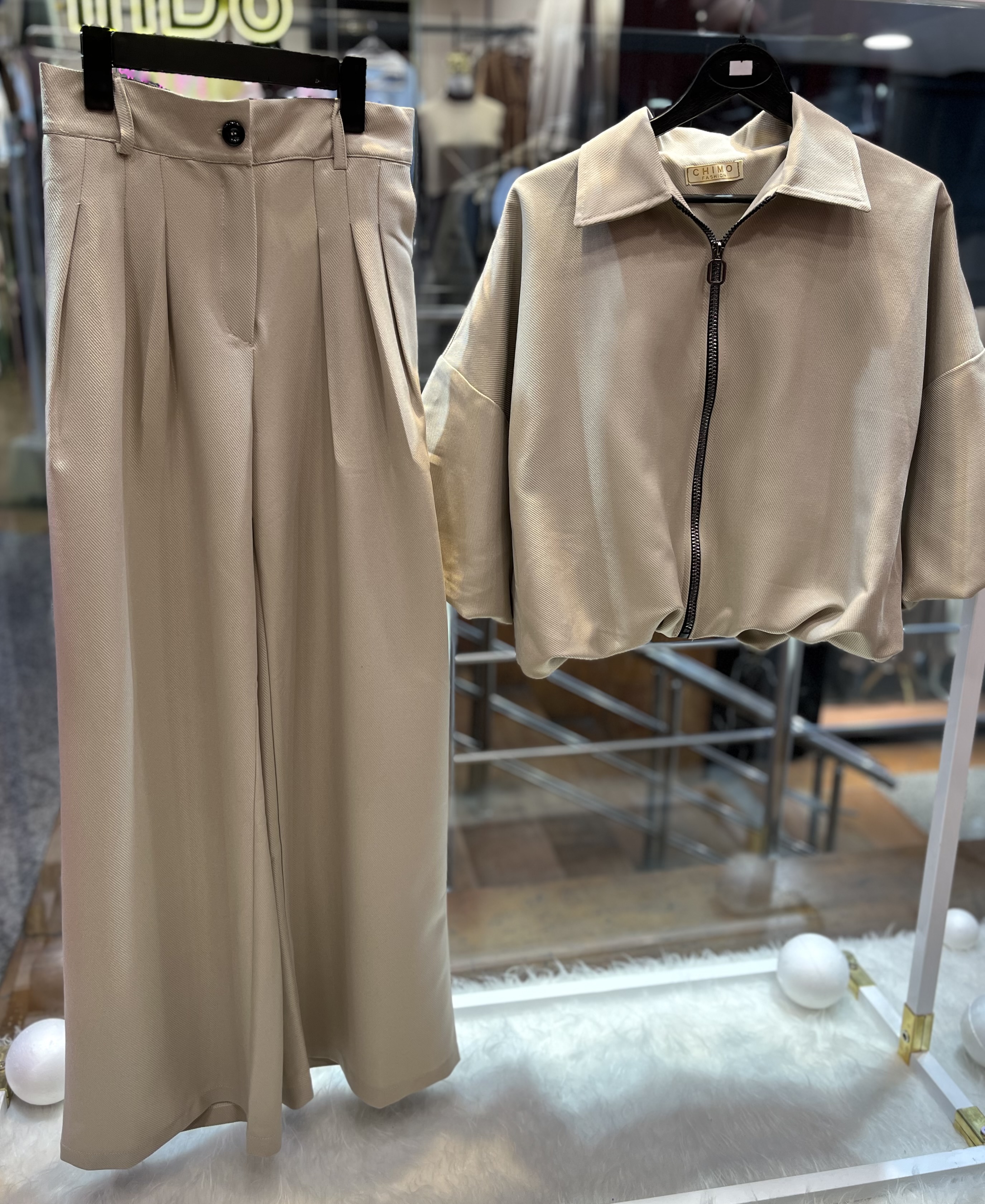 ست زنانه بامبر و شلوار